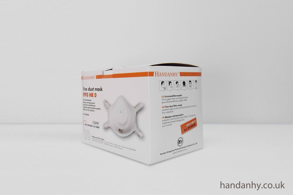 HY9630 FFP3 Respirator NR Unvalved (Box of 10)