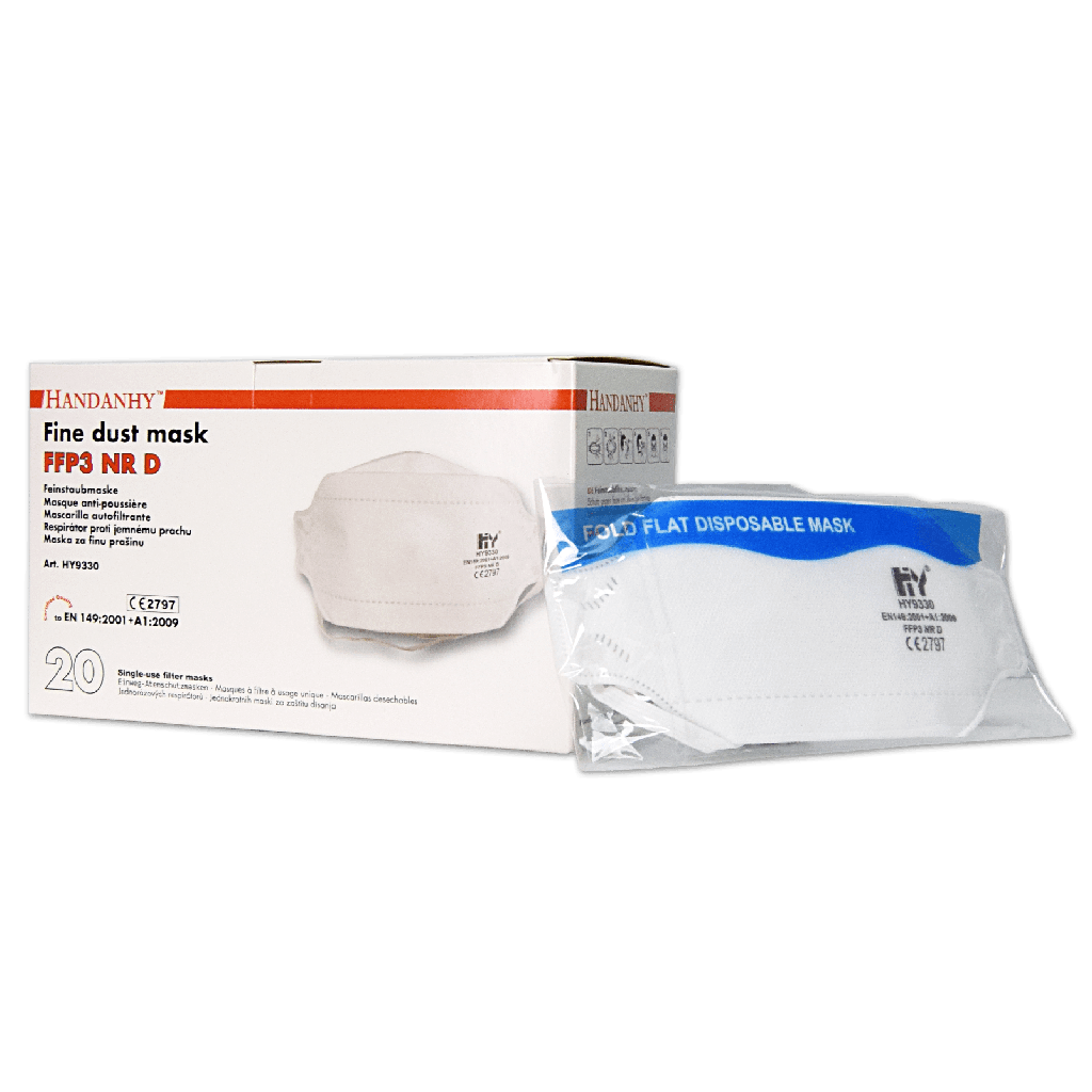 HY9330 FFP3 NR D Respirator Unvalved (Box of 20)