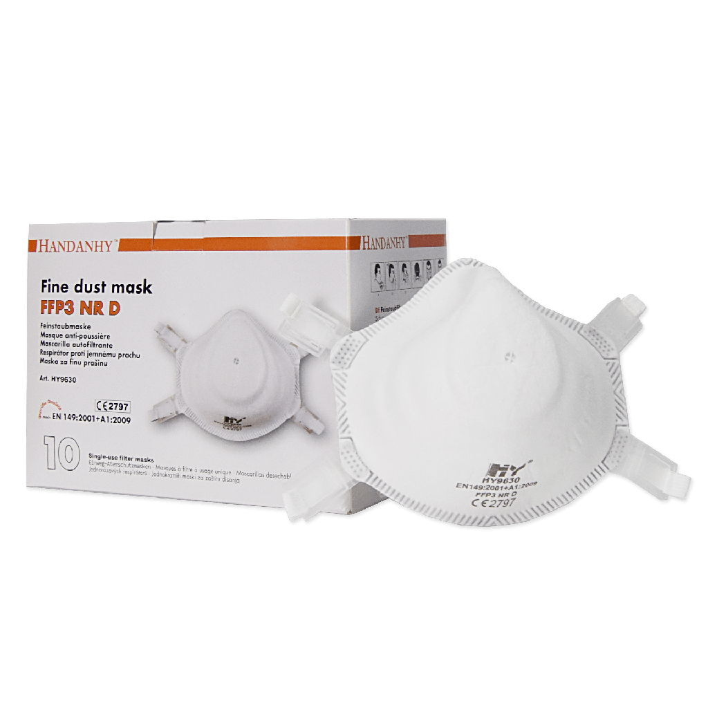 HY9630 FFP3 Respirator NR Unvalved (Box of 10)